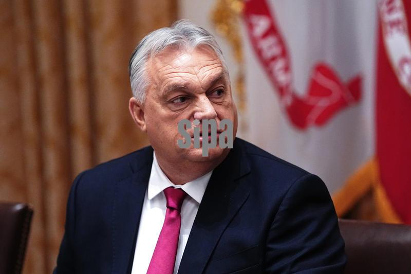 Trump Hosts a Bilateral Lunce with PM Orban of Hungary