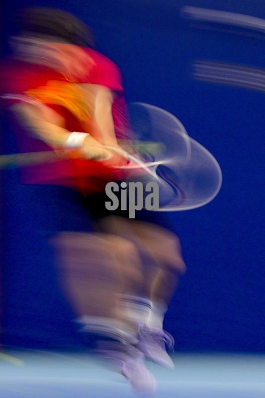 Belgium: TENNIS DAVIS CUP BELGIUM OPEN TRAINING