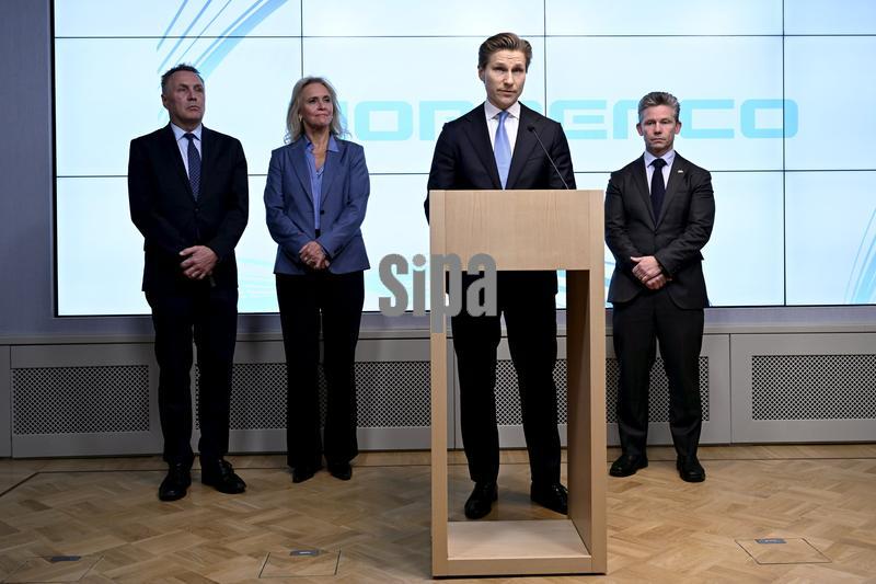 The Nordic Defence Cooperation Nordefco meeting in Helsinki, Finland