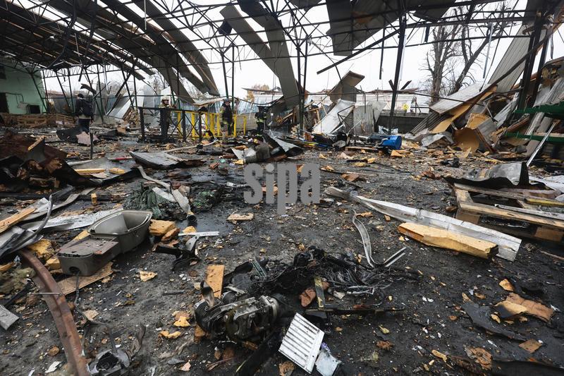 Response to Russian drone strike on civilian enterprise in Kharkiv