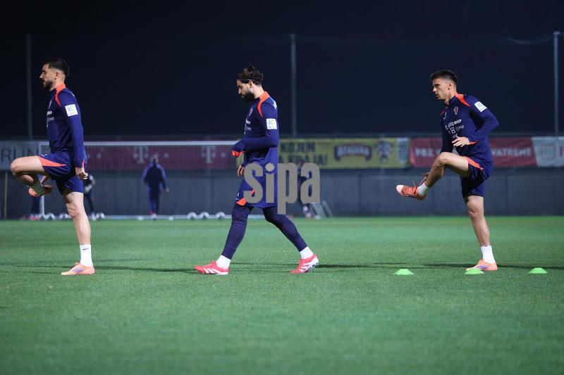Croatia training session: FIFA World Cup 2026 Qualifiers