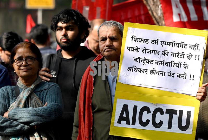India: Farmers And Various Organisations Protest For Various Demands At Jantar Mantar