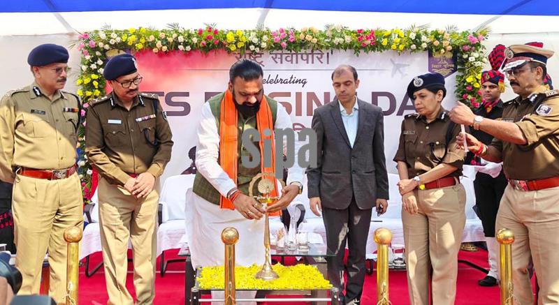 India: Bihar Deputy Chief Minister Samrat Choudhary Inaugurates ATS Raising Day Function In Patna
