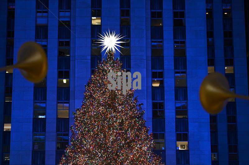 NY: 93rd Annual Rockefeller Center Christmas Tree Lighting Ceremony,