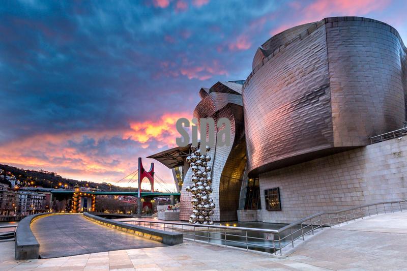 Illustration - Guggenheim Museum - Spain