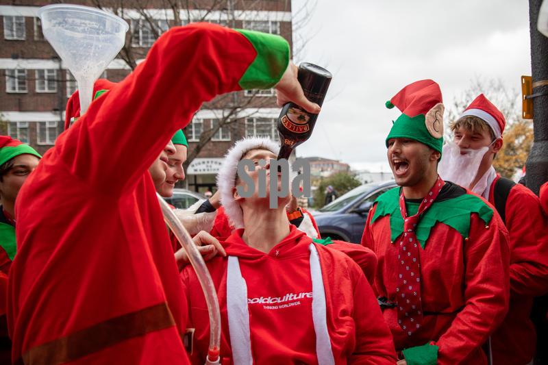 Santa-Con London, UK - 06 Dec 2025