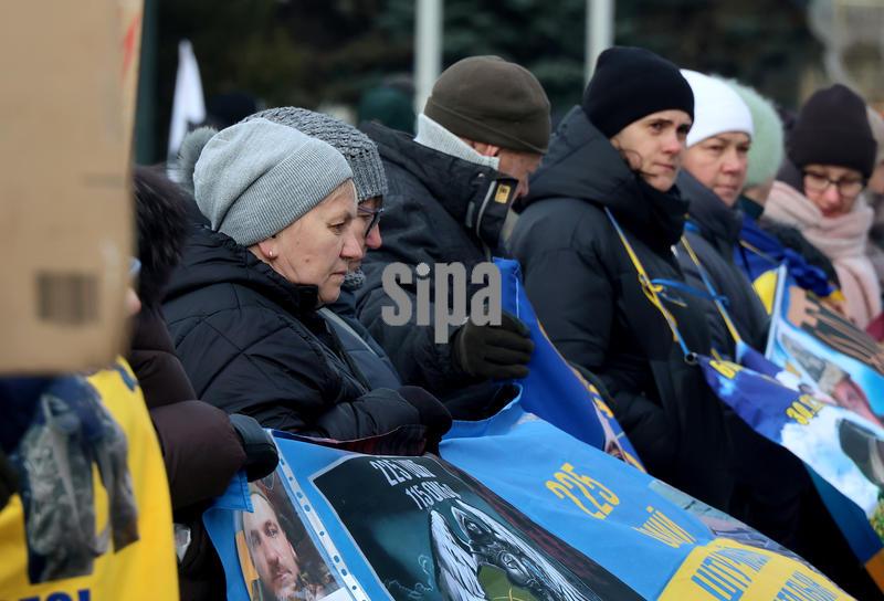 Rally in support of POWS and missing held in Kharkiv