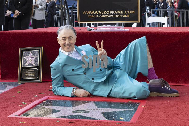 Alan Cumming is honored with a star on the Hollywood Walk of Fame in Hollywood, CA on January 8, 2026. (Photo by Corine Solberg/Sipa USA)