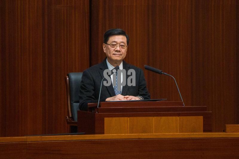 Hong Kong First Meeting of New Term in Legislative Council
