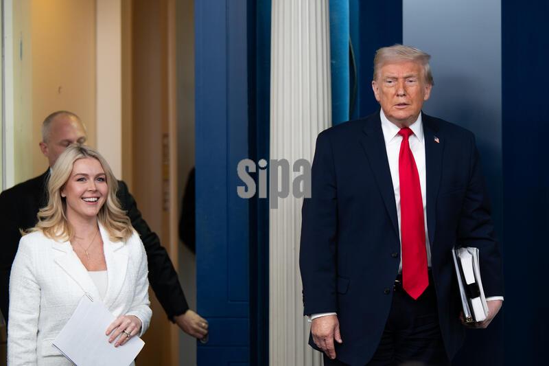 DC: U.S. President Trump Attends White House Briefing 