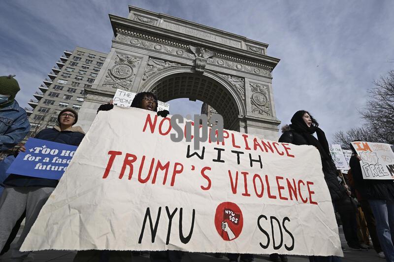 NY: Youth Movement Walk Out Of Class In Protest Against ICE