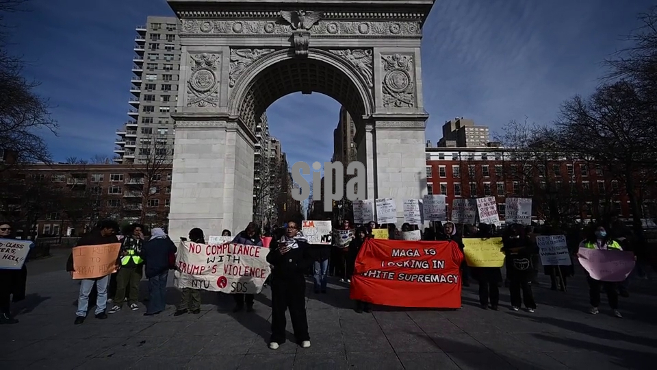 NY: Youth Movement Walk Out Of Class In Protest Against ICE