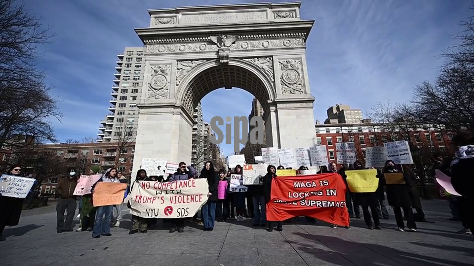 NY: Youth Movement Walk Out Of Class In Protest Against ICE