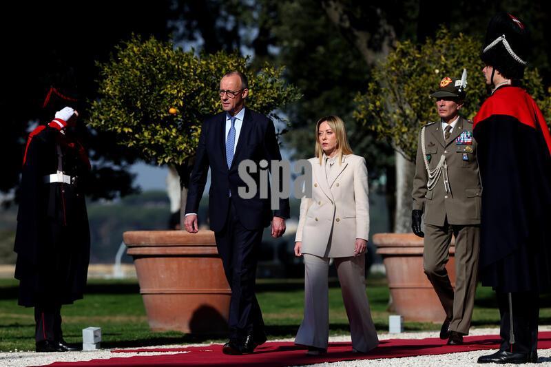 Intergovernmental Summit between Italy and Germany in Rome, Italy - 23 Jan 2026