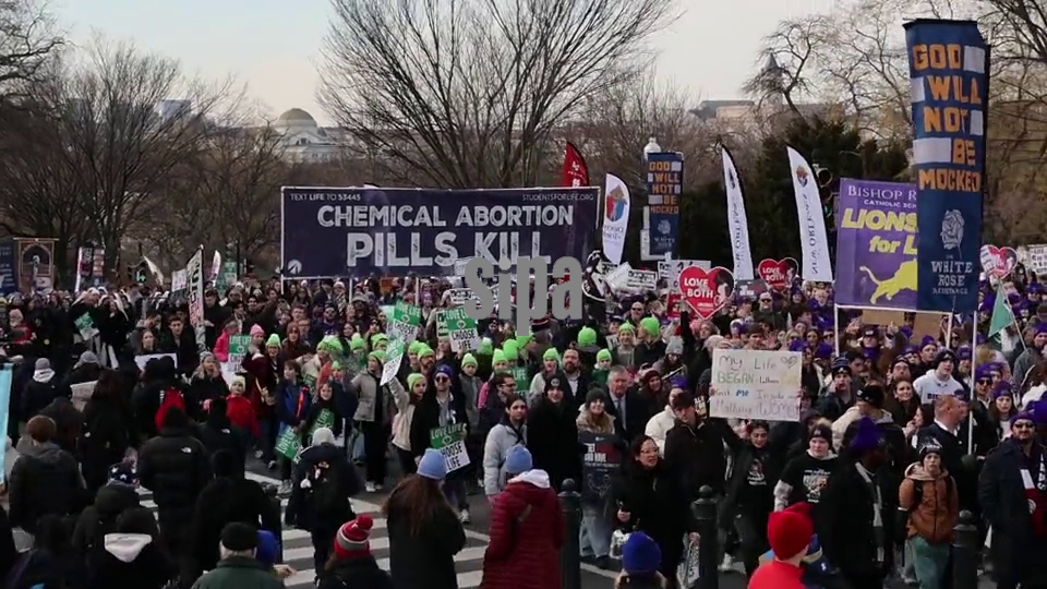 DC: Pro-Life March Held in Washington