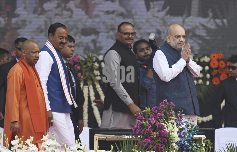 India: Lucknow: Union Home Minister Amit Shah Inaugurates 75th Uttar Pradesh Diwas At Rashtra Prerna Sthal