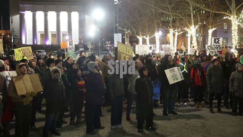 MD: Baltimore Protest in Solidarity with Minneapolis After ICE Killing, Again