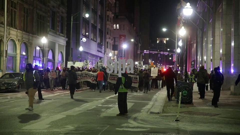 MD: Baltimore Protest in Solidarity with Minneapolis After ICE Killing, Again