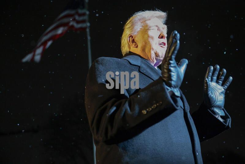 President Trump departs the White House for Florida