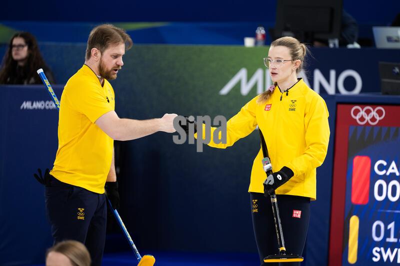 2026 Winter Olympics, Day 2, Curling, Mixed Doubles