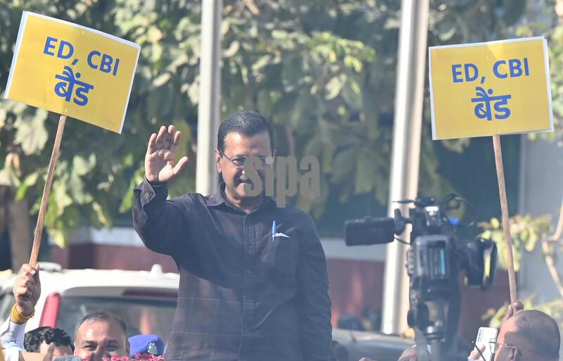 India: Arvind Kejriwal Leads A Victory March After Acquittal In The Delhi Excise Policy Case