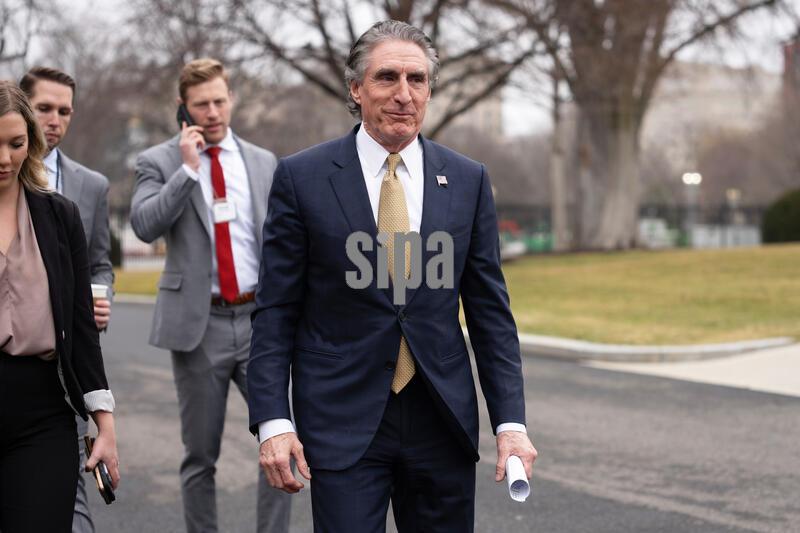 DC: Doug Burgum Gives TV Interview outside White House