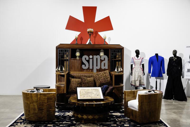 Los Angeles. Whoopi Goldberg Collection Auction Press Preview.