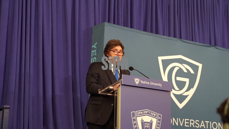 President of Argentina Javier Milei visits Yeshiva University