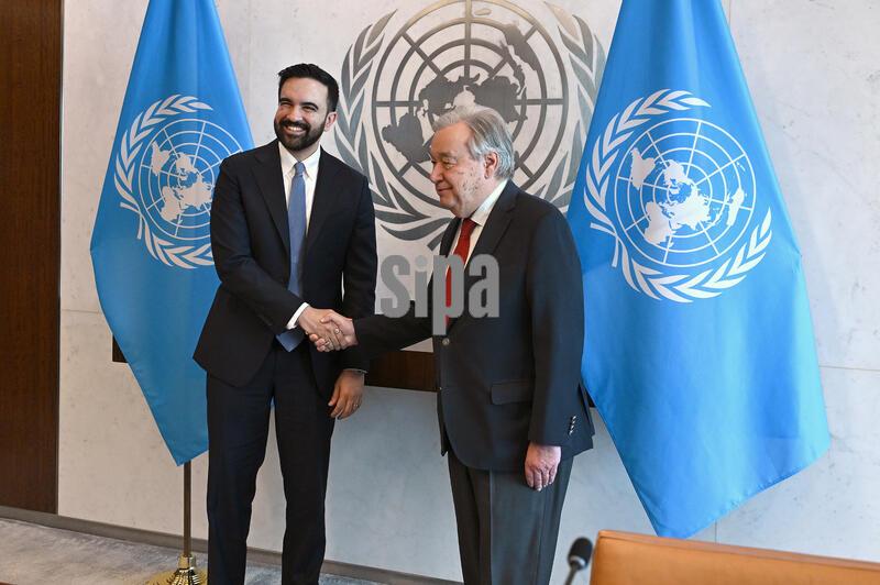 NY: NYC Mayor Meets UN Secretary General Guterres