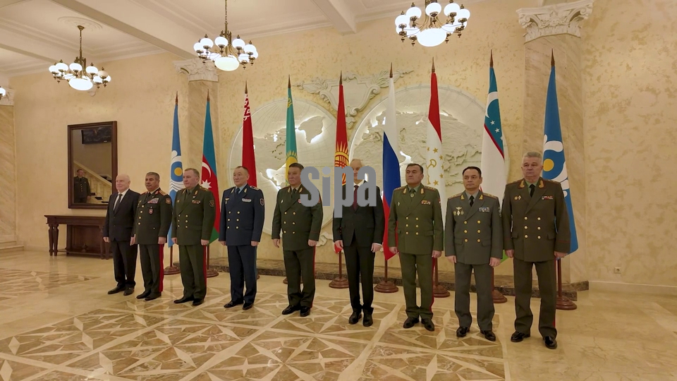 Russia: Meeting of Council of CIS Defence Ministers in Moscow