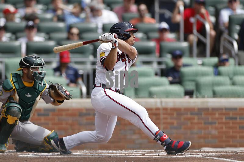 MLB: Athletics at Atlanta Braves
