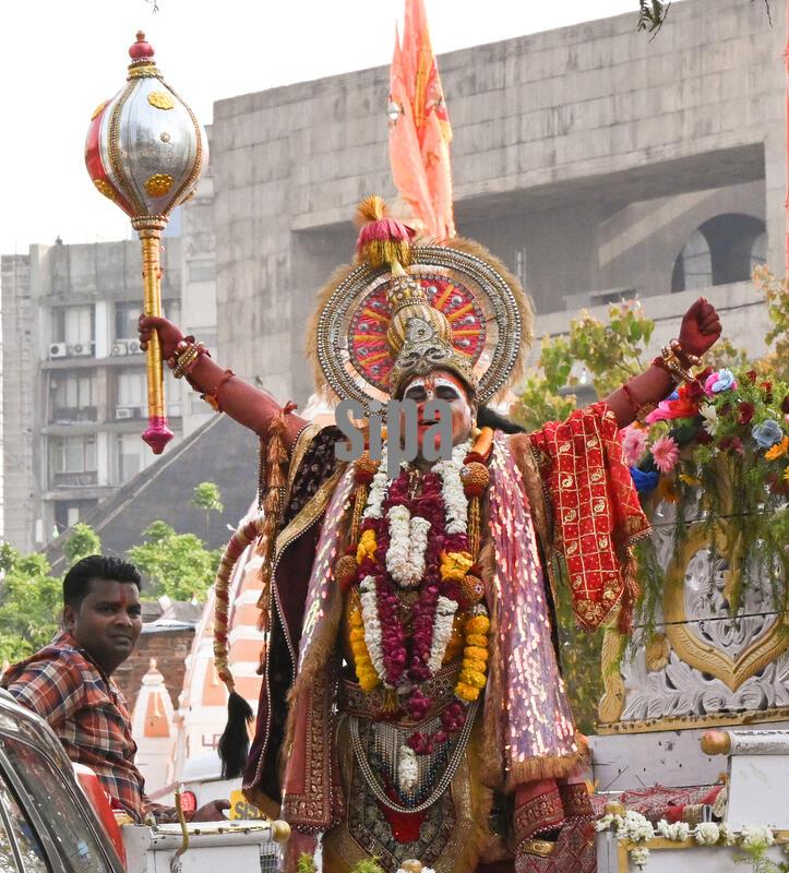 India: Devotees Throng Temples On Occasion Of Hanuman Jayanti