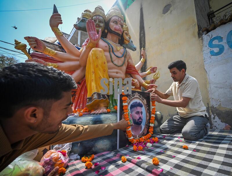 India: Hindu Devotees Take Out Religious Procession On Occasion Of Hanuman Jayanti