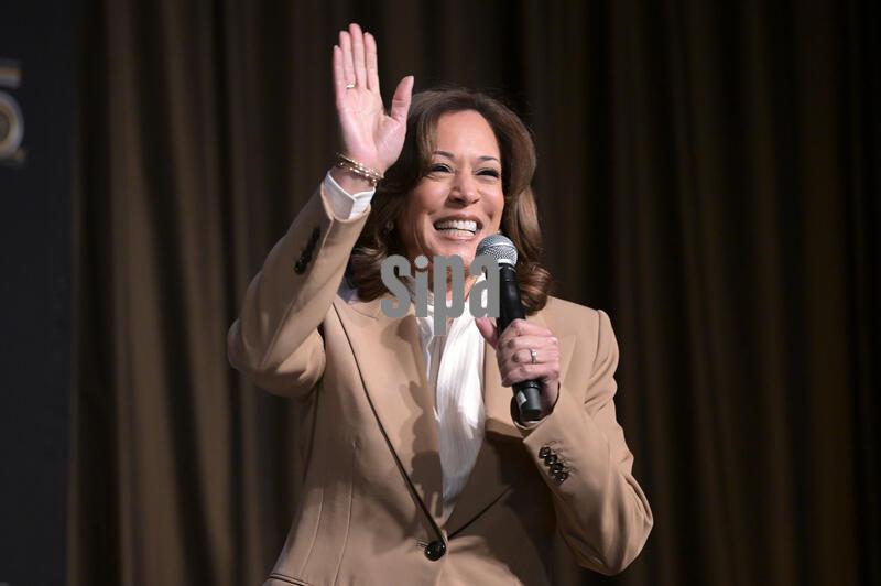 NY: Former US Vice President Kamala Harris Speaks In New York City