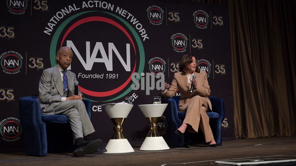 NY: Former US Vice President Kamala Harris Speaks In New York City