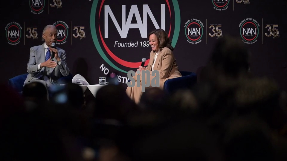 NY: Former US Vice President Kamala Harris Speaks In New York City