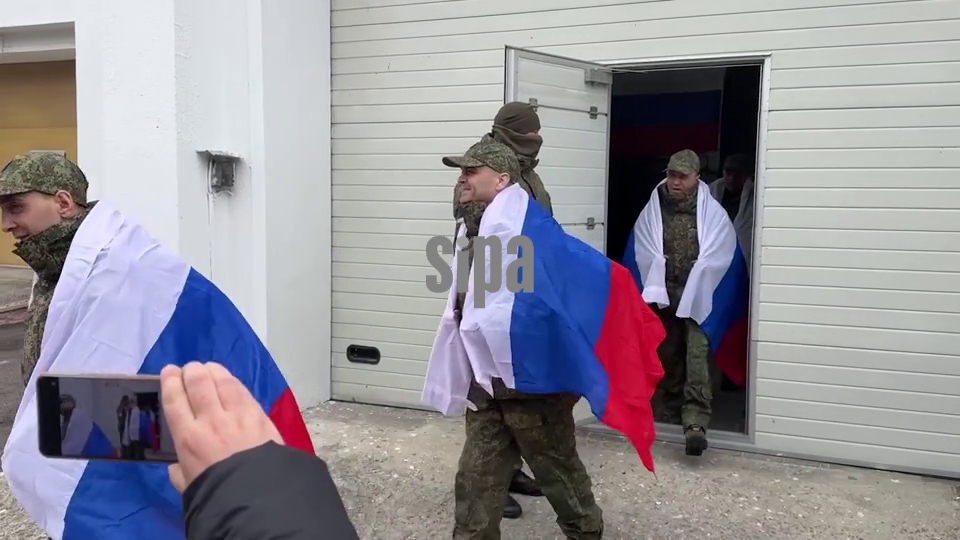Belarus: Russian service members return from Ukrainian captivity