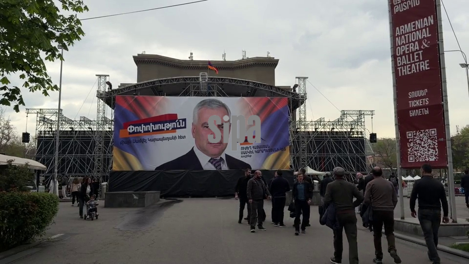 Armenia: Rally in support of Russian-Armenian businessman Samvel Karapetyan