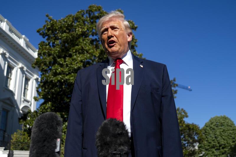 President Donald Trump Departs the White House for Miami, Florida 