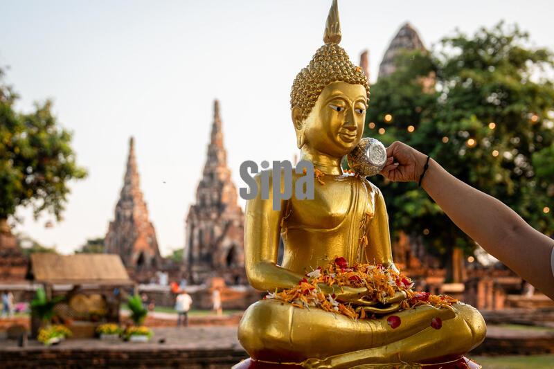 Ayutthaya on the Eve of Songkran in Bang Ban, Thailand - 11 Apr 2026