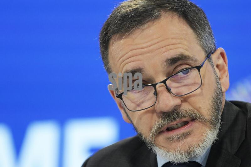 DC: IMF Counsellor Pierre Olivier Gourinchas hold a World Economic Outlook press briefing