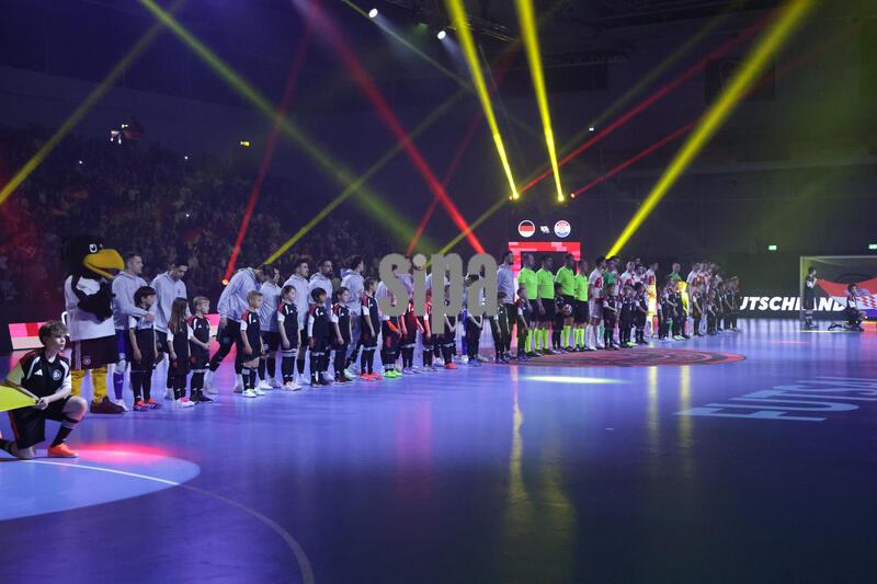 Futsal Laenderspiel  Deutschland - Kroatien
 