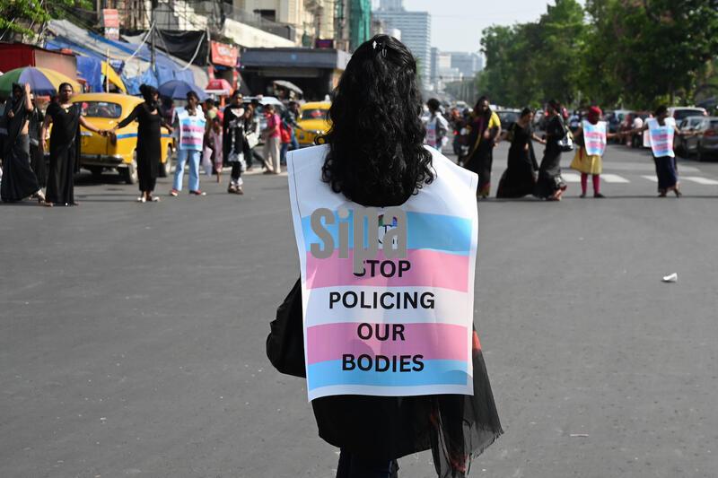 India: LGBTQ+ And Transgender Community Protest In Kolkata Against Transgender Persons (Protection of Rights) Amendment Act, 2026