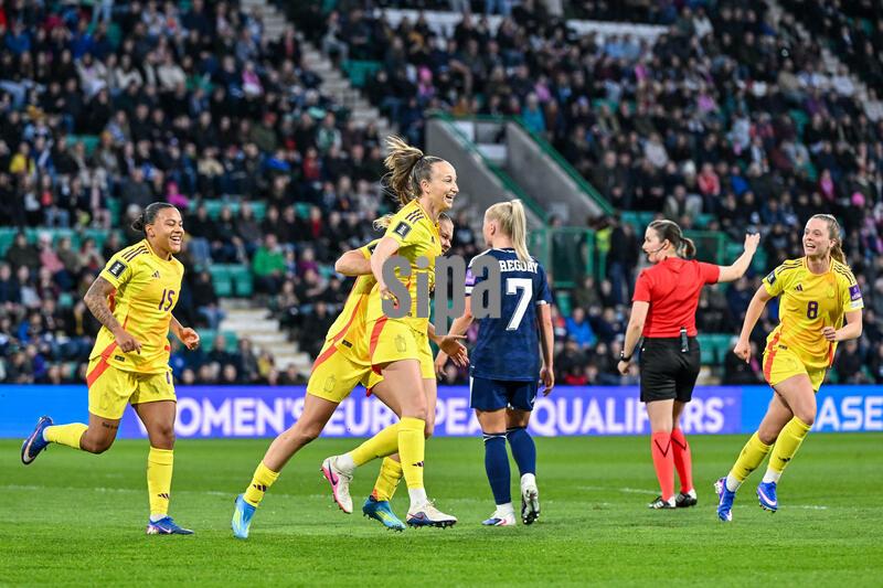 SOCCER WOMEN UEFA QUALIFIERS B4 MD3 SCOTLAND VS BELGIUM