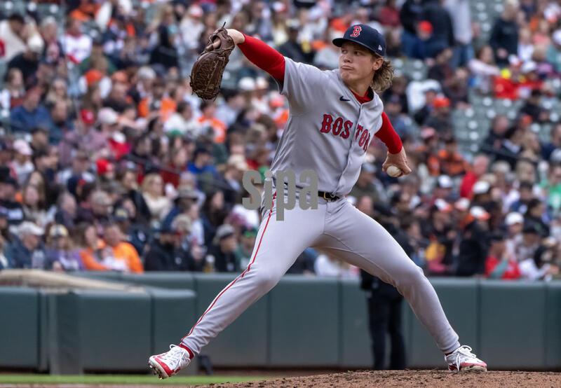 BALTIMORE, MD - APRIL 26: Boston Red Sox pitcher Connelly Early (71) on the mound during a MLB game between the Baltimore Orioles and the Boston Red Sox, on April 26, 2026, at Oriole Park at Camden Yards, in Baltimore, Maryland.
 (Photo by Tony Quinn/SipaUSA)