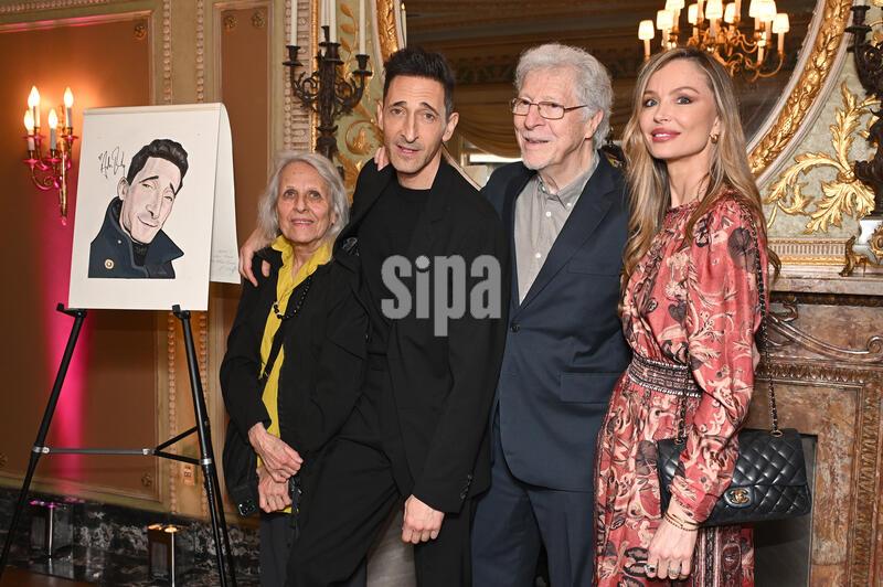 NY: Adrien Brody Receives A Sardi's Portrait