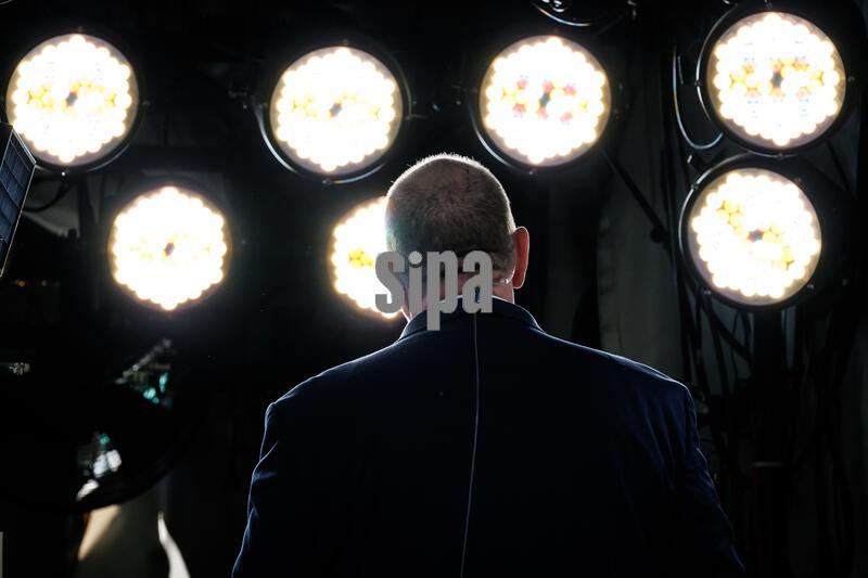 White House Border Czar Tom Homan gives a television interview in front of the West Wing at the White House on May 7, 2026 in Washington, D.C. (Photo by Samuel Corum/ Sipa USA)