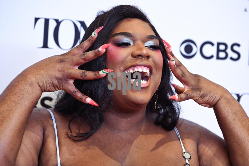 Qween Jean walking on the red carpet at the 79th Annual Tony Awards Meet the Nominees press event held at Sofitel Hotel in New York, NY on Thursday, May 14, 2026 . (Photo by Anthony Behar/Sipa USA)