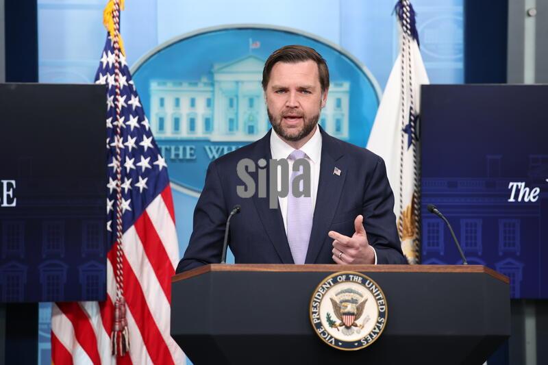 DC: White House Press Briefing with Vice President JD Vance
