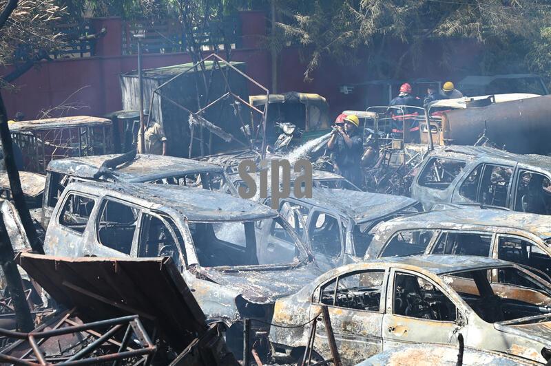 India: Fire At New Ashok Nagar Police Station Guts Seized Vehicles
